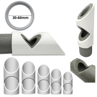 Szablon Do Docinania Rur Izolacji Otulin Kątów 30-60mm