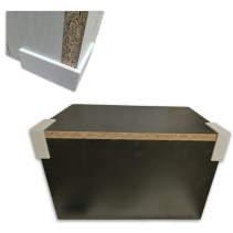 ZESTAW 9 UCHWYTÓW STOLARSKICH 18 MM TRZECIA RĘKA 9x KĄTOWY NAROŻNY