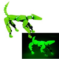 Pupil wojownika zielony świecący