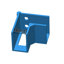 Zestaw 6 szt uchwytów stolarskich 18mm trzecia ręka – szablon montażowy