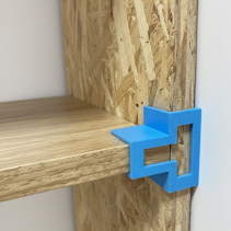 Zestaw 6 szt uchwytów stolarskich 18mm trzecia ręka – szablon montażowy