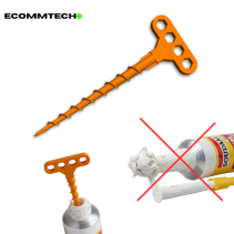 Narzędzie do oczyszczania dysz silikonów i klejów Mocne 15cm