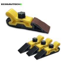 Uchwyt do papieru ściernego zestaw 3 szt. czarno-żółty do szlifowania 2.5cm