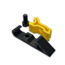 Uchwyt do papieru ściernego zestaw 3 szt. czarno-żółty do szlifowania 2.5cm