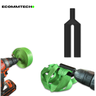 Skrętak do pasków taśm – Końcówka do wiertarki do szybkiego zwijania pasów