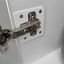 Zestaw naprawczy do zawiasów w szafkach IKEA – biały 4szt